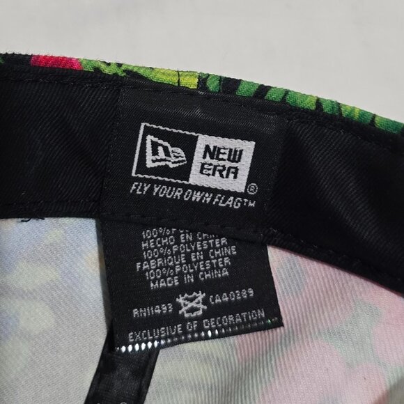 New Era Hardwood Classics 9Fifty Orig. Fit Snapback Floral WASHINGTON BULLETS - Picture 8 of 9